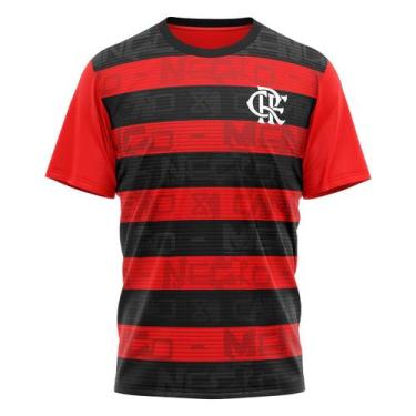 Imagem de Camiseta Flamengo Shout Masculina - Vermelho e Preto, P