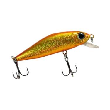 Imagem de Mini Isca Artificial Flutuante Minnow 5.8cm 5g Para Pesca De Truta, Cr
