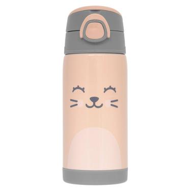 Imagem de Garrafa Térmica Parede Dupla Gummy Pêssego Buba 400ml