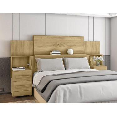 Imagem de Cabeceira De Casal Síria Cinamomo  RV Móveis