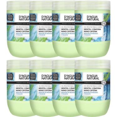 Imagem de 8UN Gel Corporal Crioterapia Cafeina 750g D'agua natural - D'Água Natu