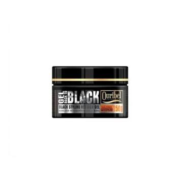 Imagem de Ouribel Gel Modelador Black 250g - Cabelos Fixos, Disfarça Grisalhos e