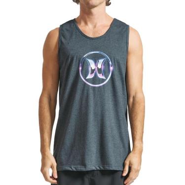 Imagem de Regata Hurley Chrome Icon SM24 Masculina-Masculino