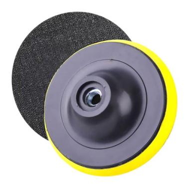 Imagem de Suporte Disco 150mm 6 Pol Politriz Esmerilhadeira Lixadeira Rosca M14 