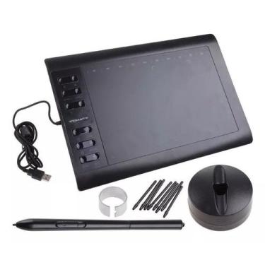 Imagem de Mesa Digitalizadora com Caneta 11,6 12 Botões Tomate