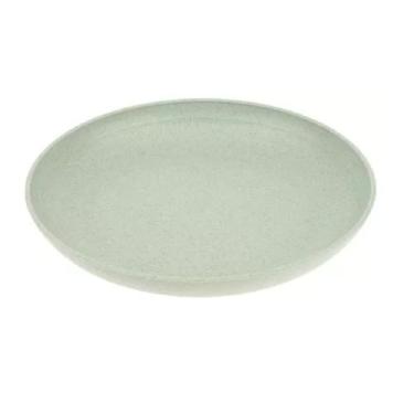 Imagem de Prato Ecológico 15cm Infantil Fibra de Bambú Resistente - Fx, Verde