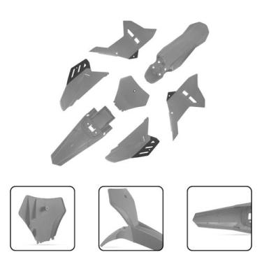 Imagem de Kit Carenagem Completo Biker My25 Crf 230 2008 a 2021, Cinza