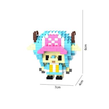 Imagem de Brinquedo Blocos de Montar Infantil F3038 Educativo com Animais em Plástico ABS para Cr...