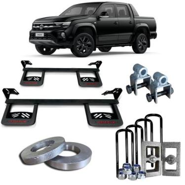 Imagem de Kit Elevação Estribo Modelo Bully Amarok - Borfix