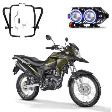 Imagem de Kit Protetor de Carenagem  + U7 Angel Eye Azul XRE 190 2016 2017 2018 