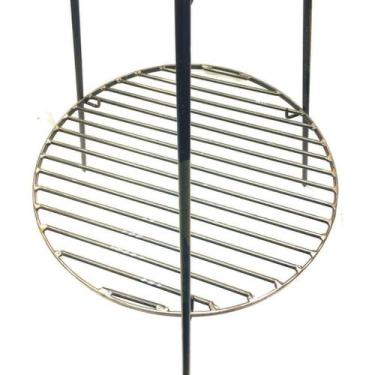 Imagem de Grelha Campeira Churrasco Redonda Metal Soldada 53cm - DL