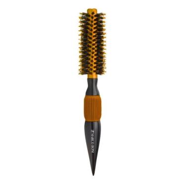 Imagem de Escova De Cabelo Fashion 40mm Corpo Em Alumínio Marco Boni, Marrom