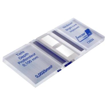 Imagem de Câmara Neubauer Espelhada Bright Line (CRAL) - Cralplast