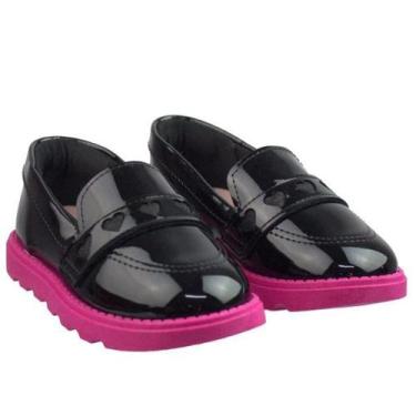 Imagem de Sapato Oxford Infantil Molekinha 2727.100, Preto, 20