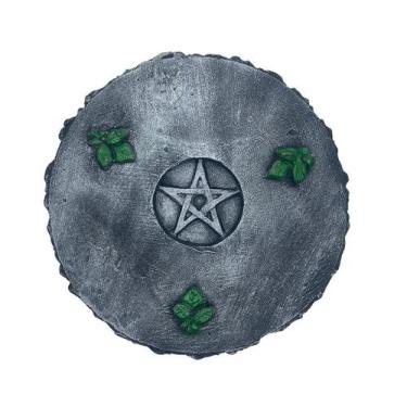 Imagem de Incensário Pentagrama de Resina - 13cm - no-brand, Silver Chalice