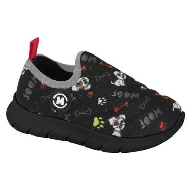 Imagem de Sapato Casual Infantil Lycra Lekao MOLEKINHO, Preto, 26