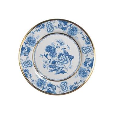Imagem de Conjunto Alleanza de 6 Pratos Sobremesa  Chinese Blue - LHD LOUÇAS