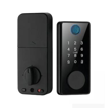 Imagem de Fechadura Digital Inteligente Smart Lock Com Biometria - Tuya