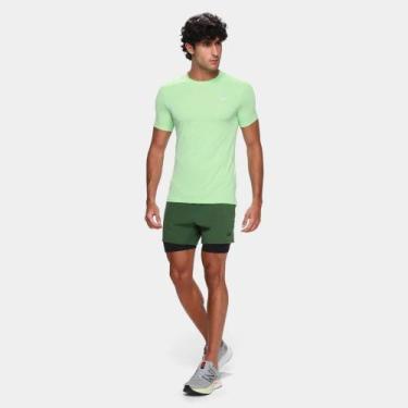 Imagem de Shorts New Balance Sport Essentials 2 IN 1 - masculino - verde, Verde,