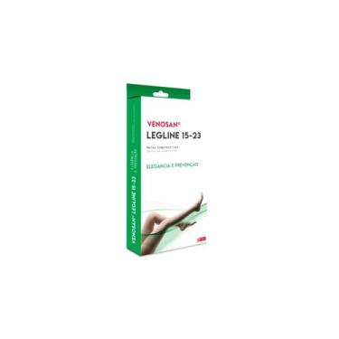Imagem de Meia coxa legline 15-23mmhg pé aberto olinda (agh) - venosan, G