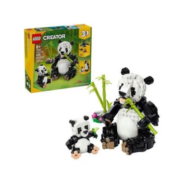 Imagem de Lego Creator 3 em 1 Animais Selvagens Família Panda 31165 - 626 Peças
