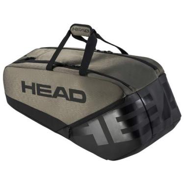 Imagem de Raqueteira Head Pro XL 9R Novak Djokovic Marrom e Preto