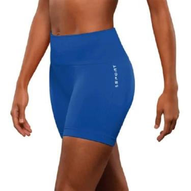 Imagem de Short Lupo AF LSport Sem Costura Feminino, Ls marinho, g