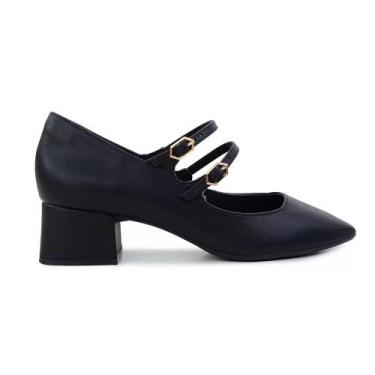 Imagem de Sapato Bebecê Feminino Preto Ref:T4618-326, Preto 10, 38