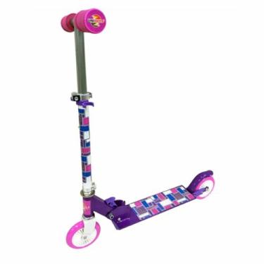 Imagem de Patinete Super rodas de 12,5cm suporta até 50KG Unitoys Roxo