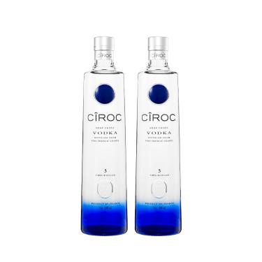 Imagem de Combo Vodka Cîroc 750ml - 2 Unidades