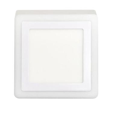 Imagem de Luminária painel led dual color 18w+6w sobrepor quadrado - TASCHIBRA