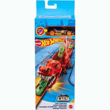 Imagem de Hot Wheels Lançador Dinossauro c/ Carrinho - Mattel