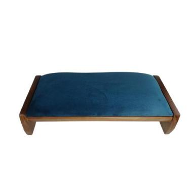 Imagem de Genuflexório Ajoelhador para Oração - KANDO Ateliê, Azul