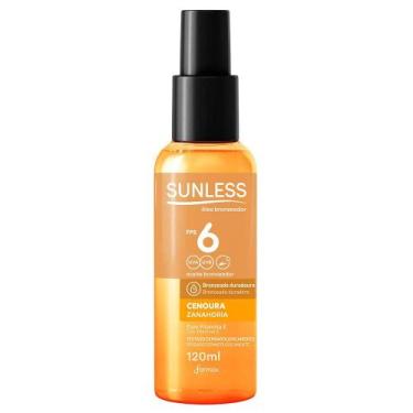 Imagem de Óleo Bronzeador Sunless FPS 6- Cenoura, 120ml