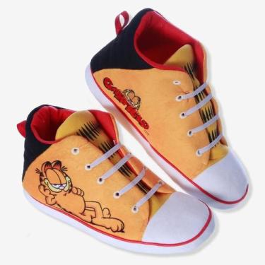 Imagem de Pantufa Tênis Star Garfield licenciada zona criativa Tamanho: 33.35Cor