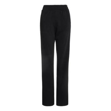 Imagem de Calça Malha Ponto Roma Feminina PRETO/PRETO/OFF WHITE - Bright girls, 