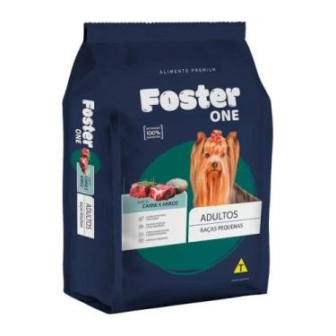 Imagem de Ração Foster Cão Adulto Sabor Carne e Arroz 10,1kg - Foster One