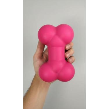 Imagem de Brinquedo Pet Osso Borracha Maciça Médio 14,7cm - Congratulations Stor