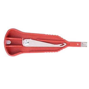 Imagem de Descascador de fios, ferramenta de conexão de rede, cartão de equipamento de oficina, cortador de arame, ferramenta de tesoura, cortador de fio de aço, fácil de transportar