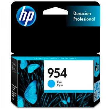 Imagem de Cartucho HP 954 Ciano L0S50AB - Para OfficeJet Pro 8210, 8216/8218, 7740, 8710, 8720, 8730, 8740