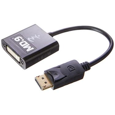 Imagem de MD9 Cabo Adaptador Displayport Macho para DVI Fêmea - Ligue seu Monitor ou Projetor direto no Macbook - Monitor Convencional - Projetor Analógico - Conexão DVI - Conector Displayport