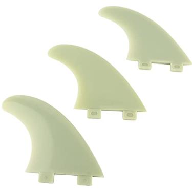 Imagem de Barbatana caudal de prancha de surf, barbatanas para prancha de surf barbatanas para prancha longa conjunto de barbatanas de prancha para pranchas de surf e pranchas de stand-up paddle para