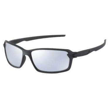 Imagem de Óculos de Sol Masculino Polarizado UV400 Lente Polarizada (Prata)