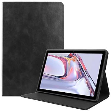 Imagem de Caso ultra slim Caso dobrável para Samsung Galaxy Tab A7 10.4"2020 Tablet Case, Slim Fit Case Smart Stand Capa protetora com Auto Sleep & Wake Recurso Capa traseira da tabuleta (Color : Black)