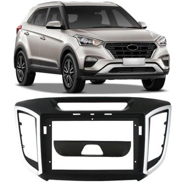 Imagem de Moldura De Painel 2 Din 9" Polegadas Hyundai Creta
