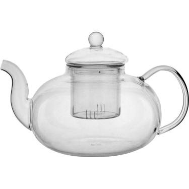 Imagem de CLEAR CHALEIRA 17x15x23cm 1,2L BOROSILICATO TRANSP COM INFUSOR