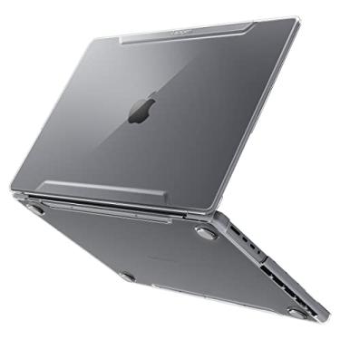 Imagem de Spigen Thin Fit Projectada para Capa para MacBook Pro de 14 polegadas com chip M3 / M3 Pro / M3 Max / M2 Pro / M2 Max / M1 Pro / M1 Max Capa (A2779 / A2442 2023/2021) - Claro como cristal
