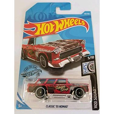 Imagem de Hot Wheels 2019 Rod Squad Classic '55 Nomad, 183/250 Red