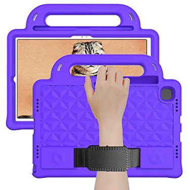 Imagem de Capa do caso da tabuleta. Tablet Case para Samsung Galaxy Tab S5E 10.5"T720 (2019), Lightweight à prova de choque Friendly Full Body Eva. Suporte de cabo de proteção e alça de ombro