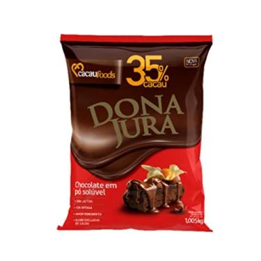 Imagem de Chocolate em Pó 35% Dona Jura 1,005kg - Cacau Foods